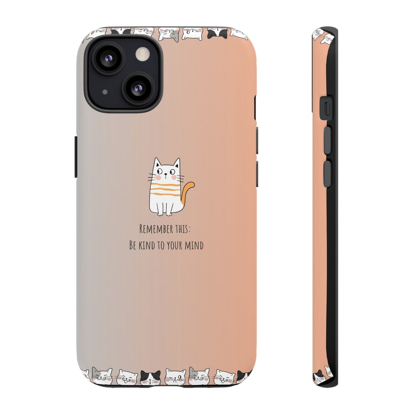 Durable Tough Phone Case, Cute Stylish Design, Glossy Trendy Cover for Smartphone Protection
