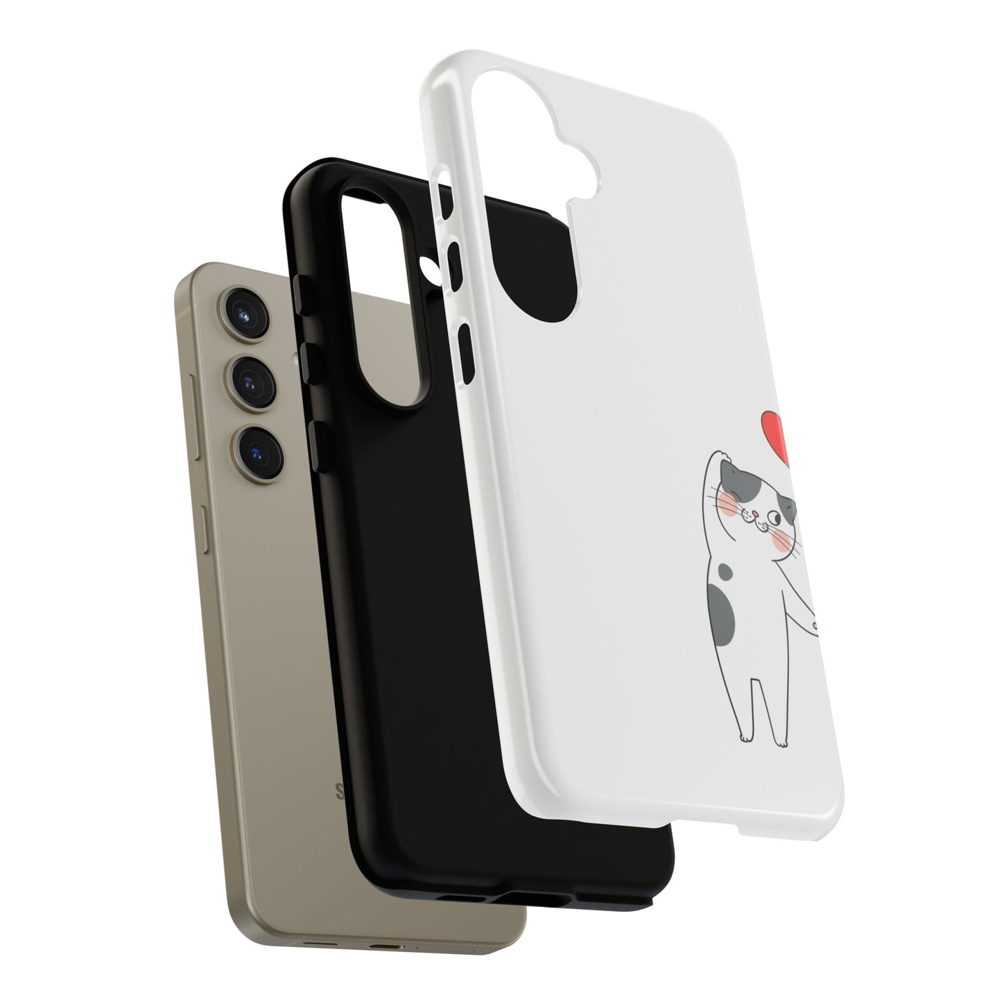 Tough Phone Case, Durable and Trendy Glossy Finish, Cute Stylish Design, Everyday Smartphone Protection