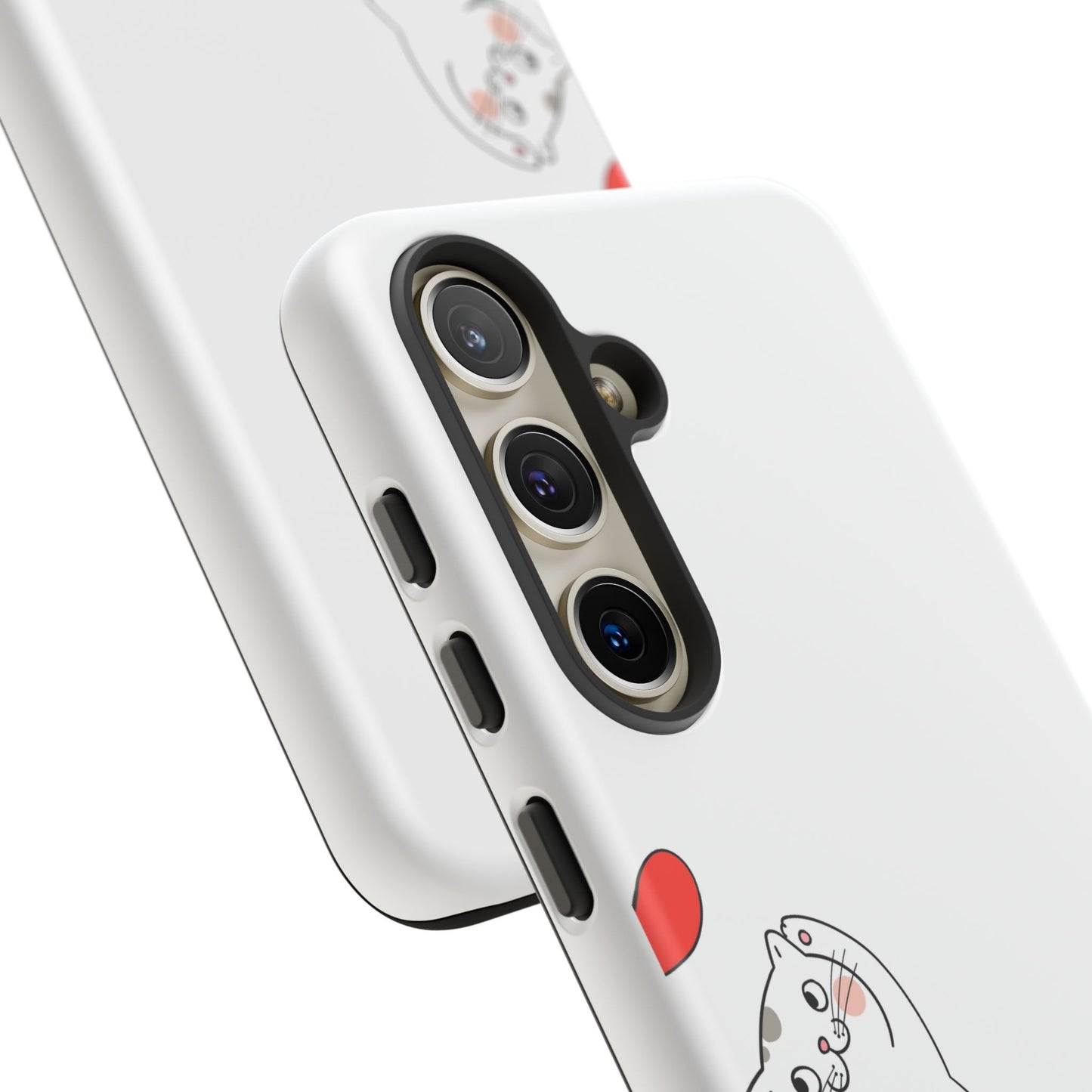 Tough Phone Case, Cute and Stylish Design, Durable Glossy Finish, Trendy Smartphone Protection for Daily Use