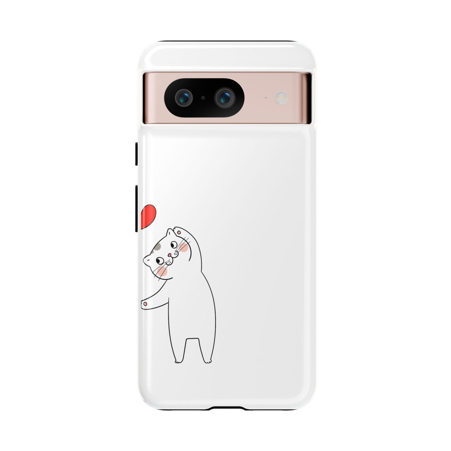 Tough Phone Case, Cute and Stylish Design, Durable Glossy Finish, Trendy Smartphone Protection for Daily Use