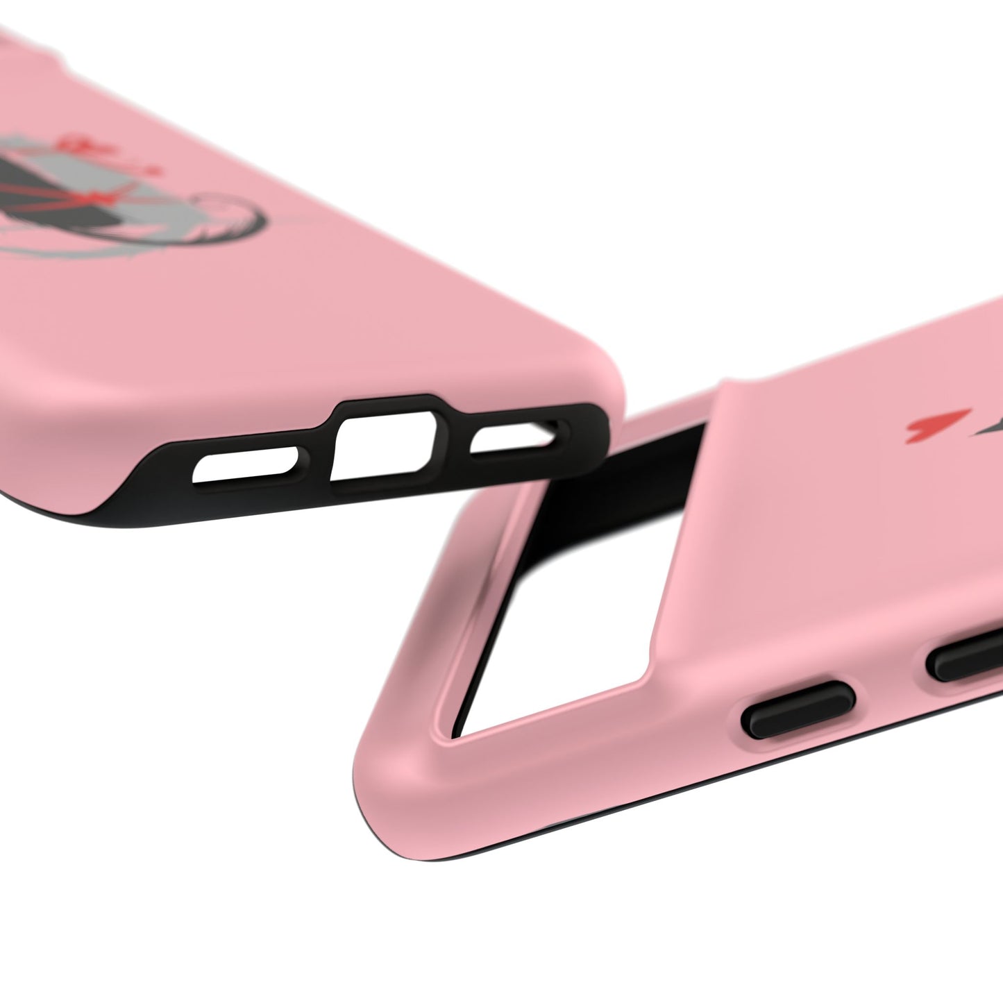 Cute Tough Phone Case, Trendy Glossy Finish, Durable and Fashionable, Stylish Everyday Cover, Smartphone Protection