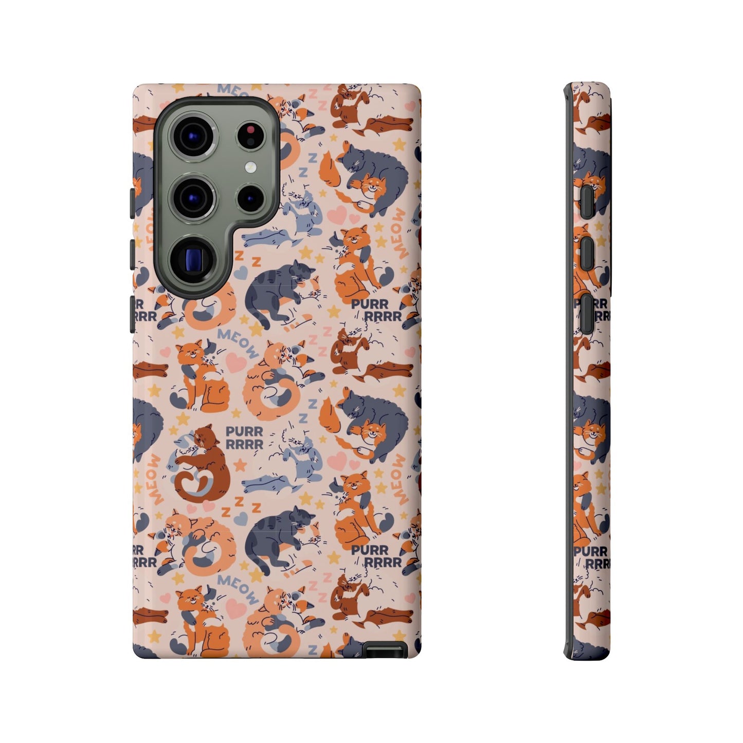 Durable Tough Phone Case, Trendy Cute Glossy Design, Stylish Smartphone Protection for Everyday Use