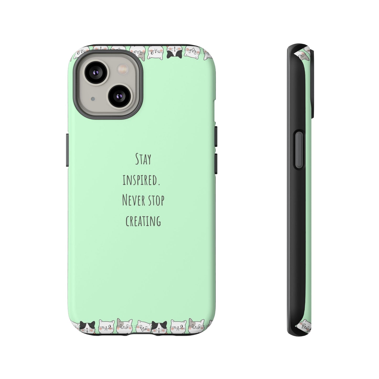 Tough Phone Case, Trendy Durable Glossy Finish, Stylish and Cute Smartphone Cover for Daily Use