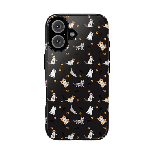 Durable Tough Phone Case, Stylish Glossy Finish, Trendy Cute Design, Everyday Protection for Smartphones