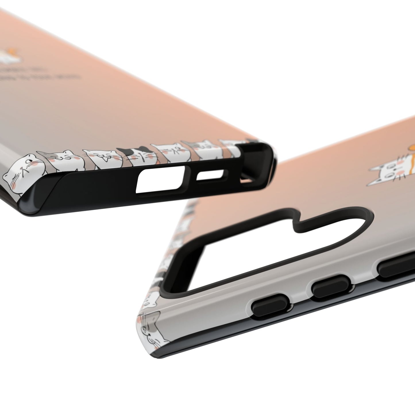 Durable Tough Phone Case, Cute Stylish Design, Glossy Trendy Cover for Smartphone Protection