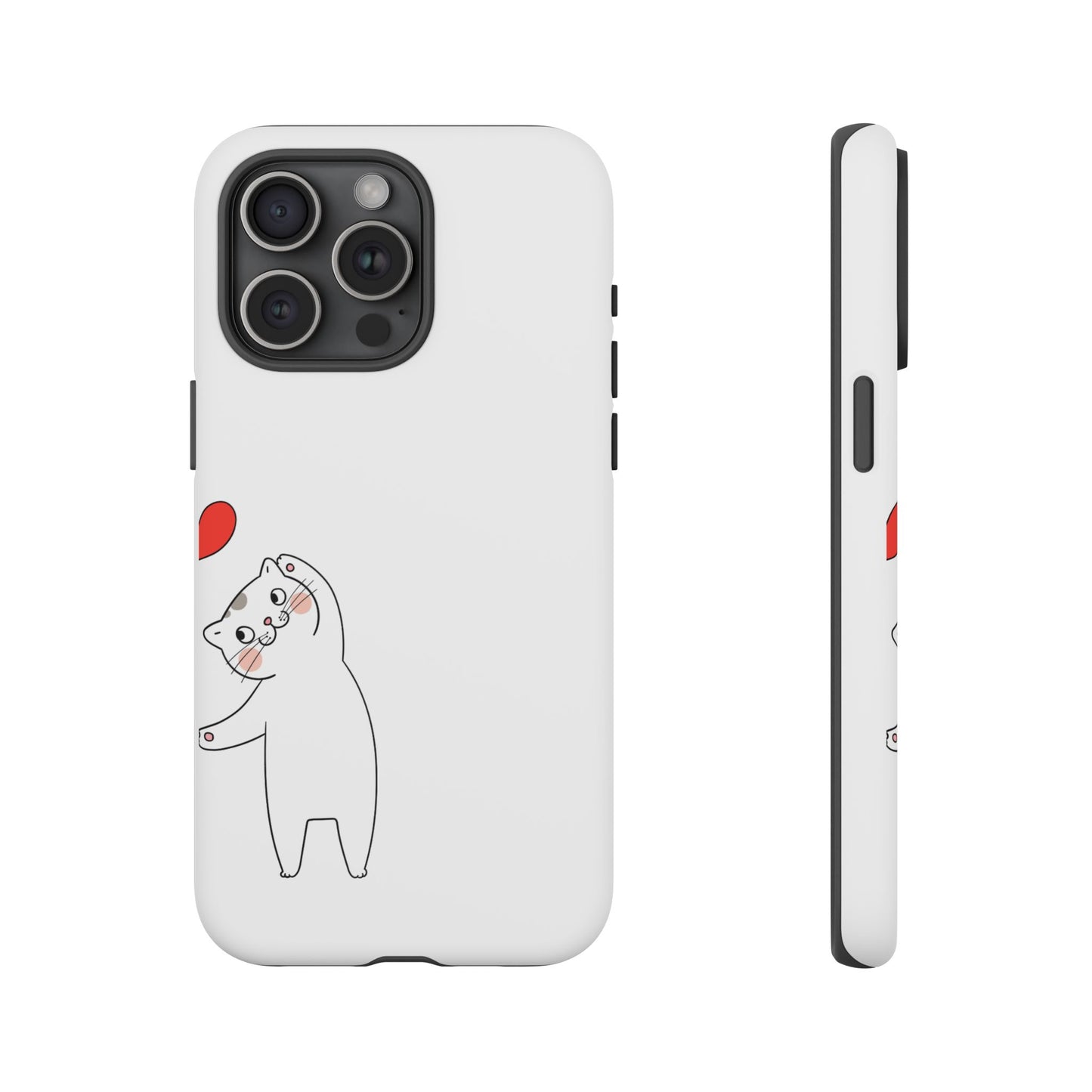 Tough Phone Case, Cute and Stylish Design, Durable Glossy Finish, Trendy Smartphone Protection for Daily Use