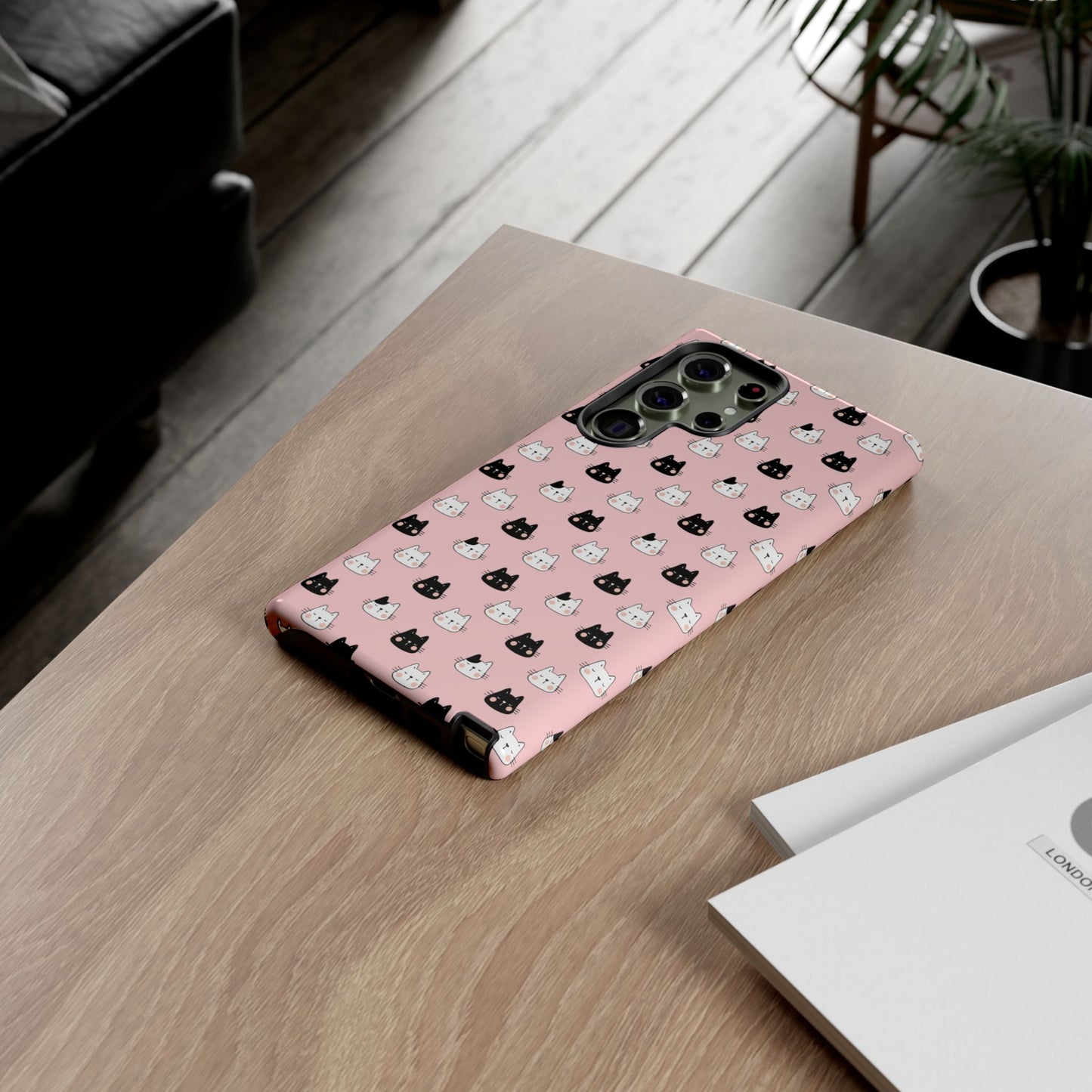Durable Tough Phone Case, Glossy Fashionable Finish, Trendy and Cute, Stylish Everyday Cover, Smartphone Protection