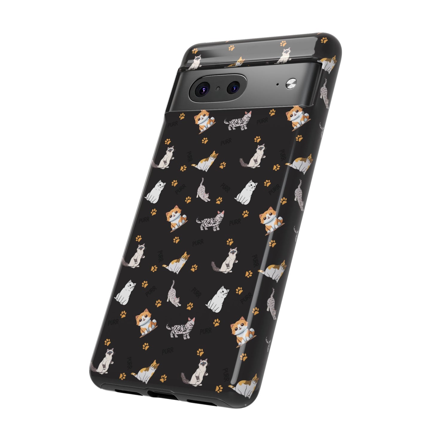 Durable Tough Phone Case, Stylish Glossy Finish, Trendy Cute Design, Everyday Protection for Smartphones