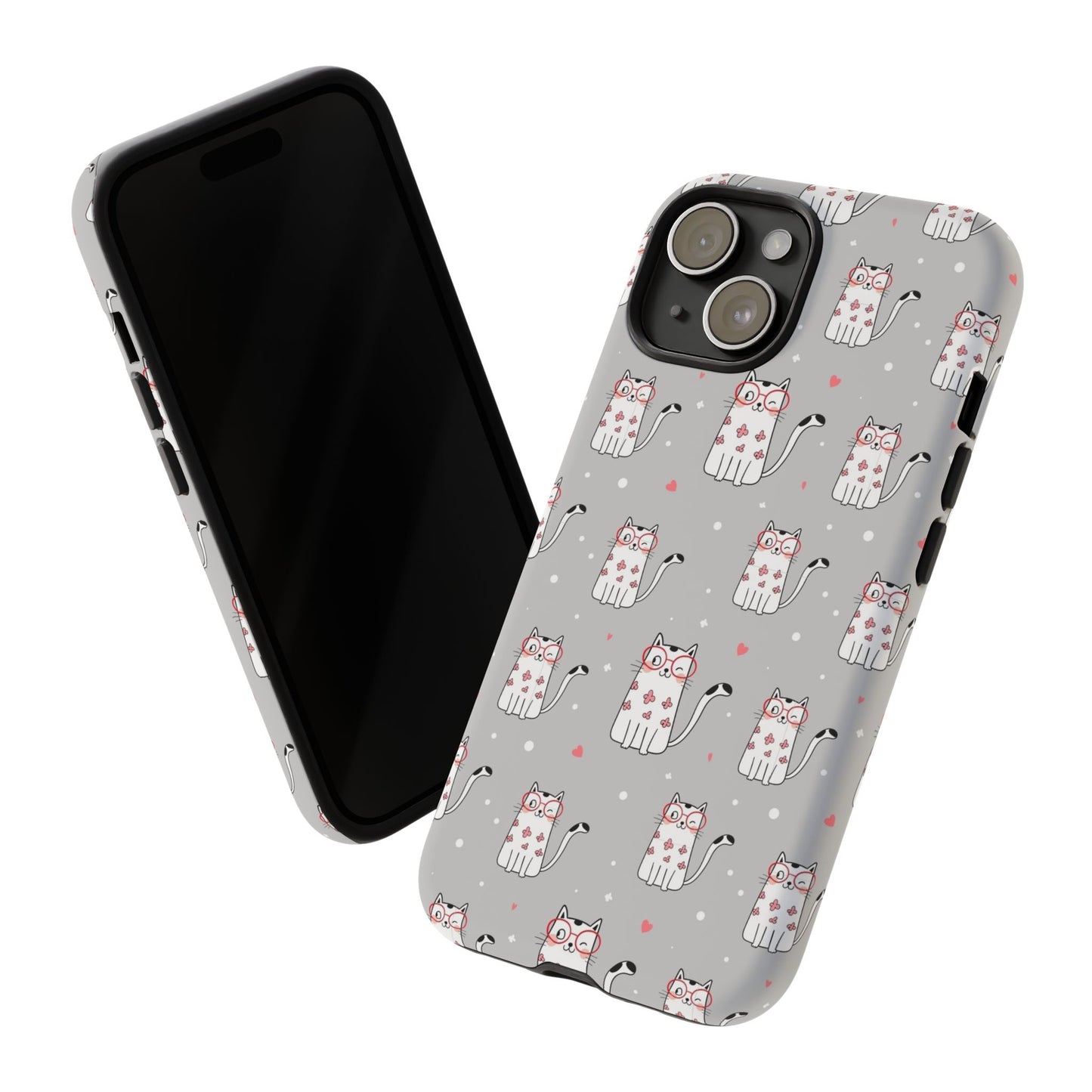 Durable Tough Phone Case, Stylish Glossy Cover, Trendy Cute Design, Perfect for Smartphone Use