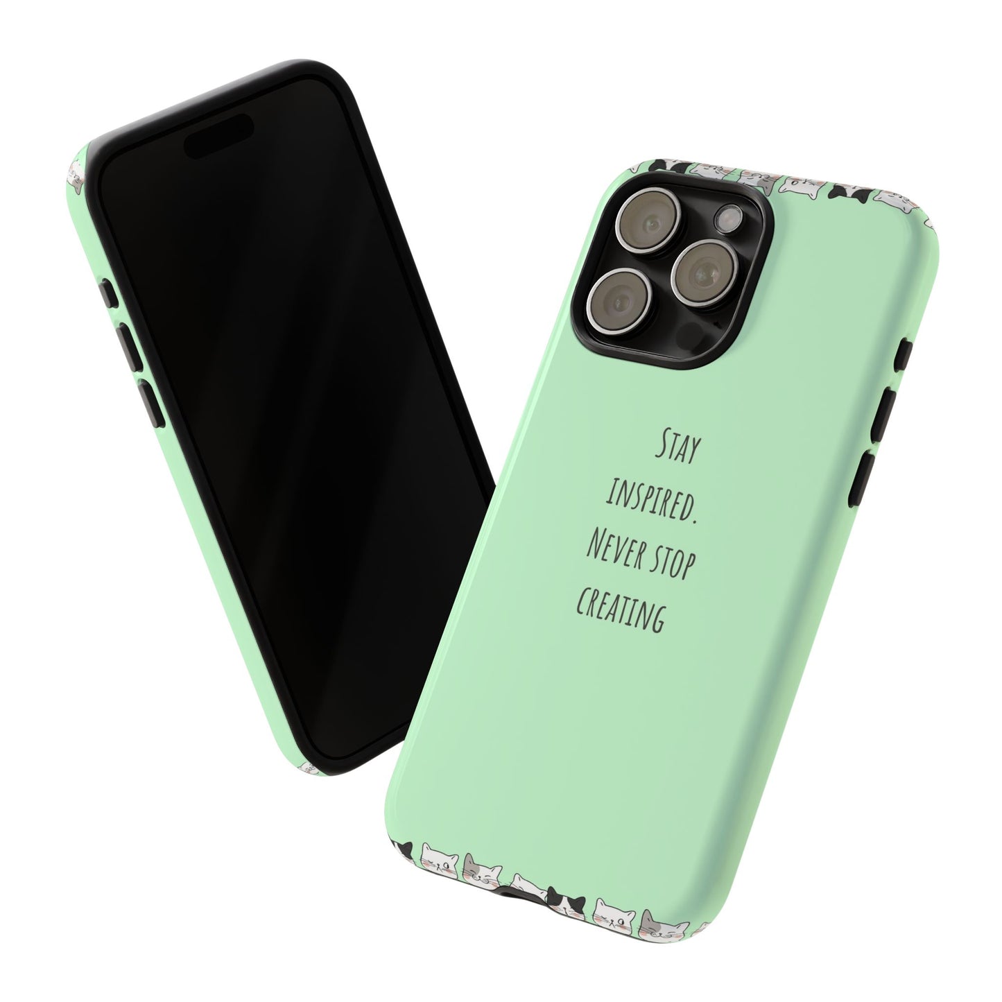 Tough Phone Case, Trendy Durable Glossy Finish, Stylish and Cute Smartphone Cover for Daily Use