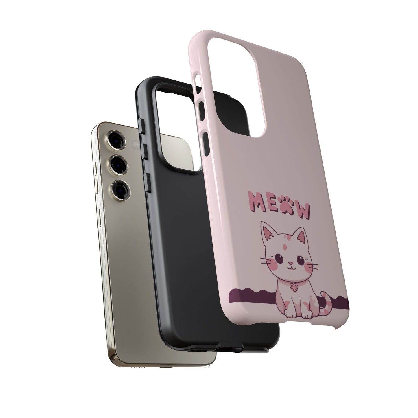 Tough Phone Case, Durable and Stylish, Cute Glossy Finish, Trendy Everyday Cover for Smartphone Protection