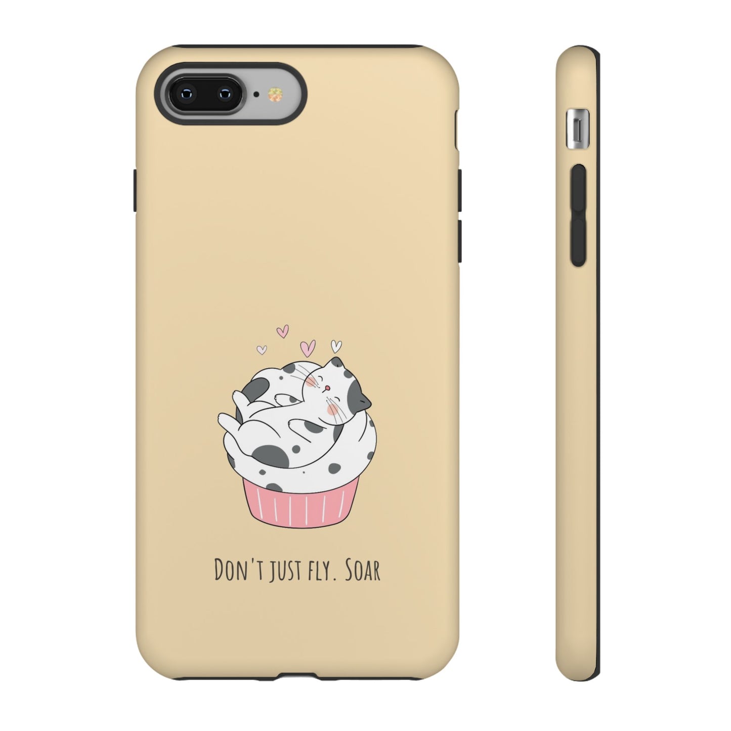 Tough Phone Case, Glossy Cute Design, Durable and Stylish, Trendy Smartphone Cover for Daily Use