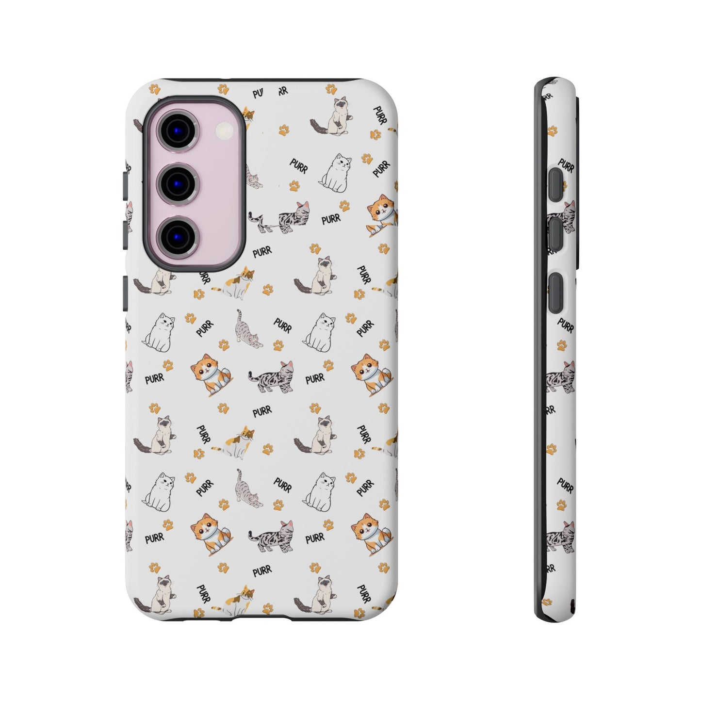 Tough Phone Case, Glossy Finish, Trendy and Cute, Durable Smartphone Protection for Daily Us