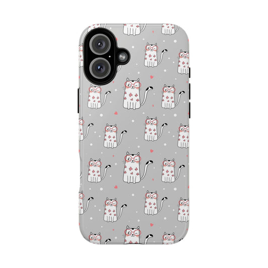 Durable Tough Phone Case, Stylish Glossy Cover, Trendy Cute Design, Perfect for Smartphone Use