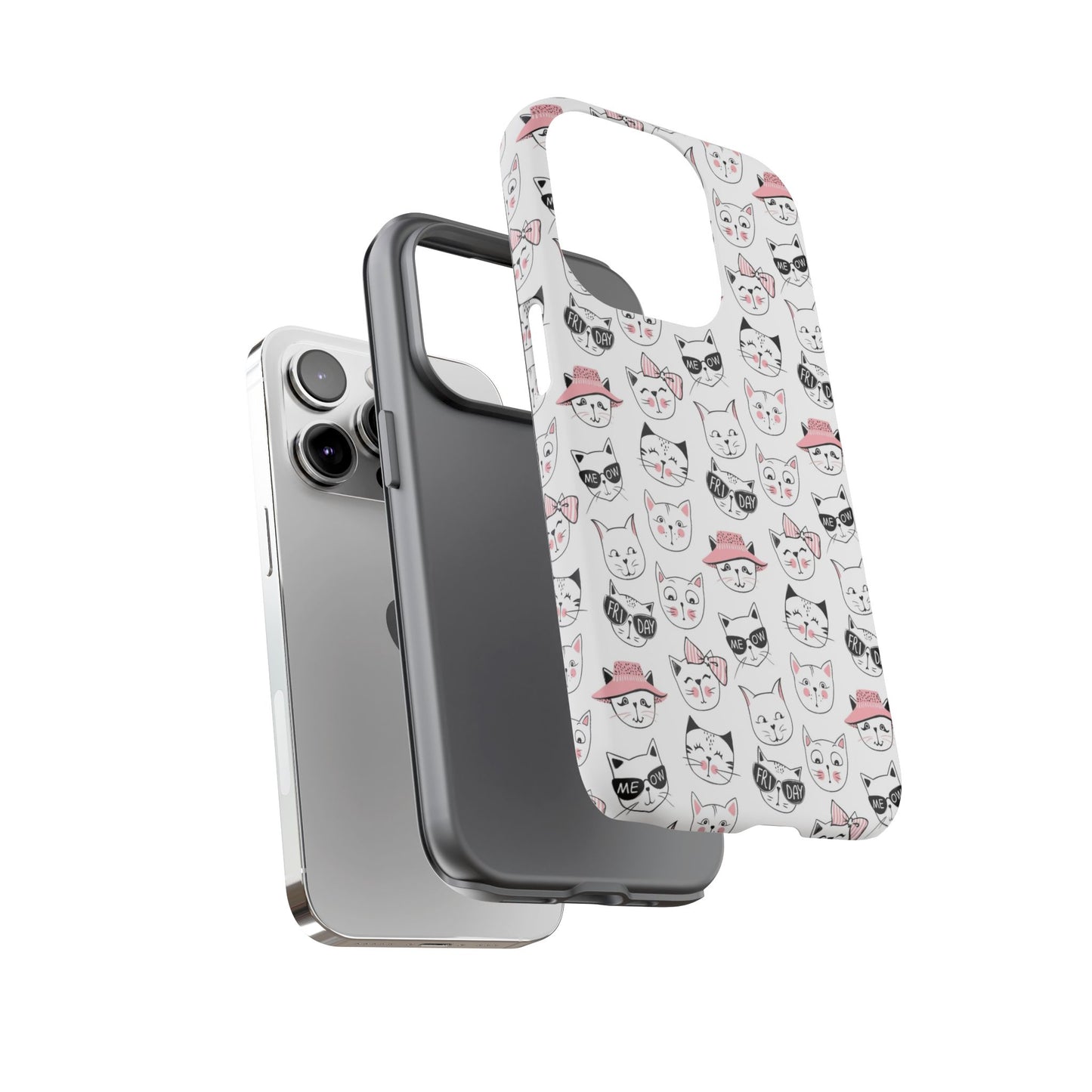 Durable Tough Phone Case, Stylish Glossy Finish, Trendy and Cute Smartphone Cover for Protection