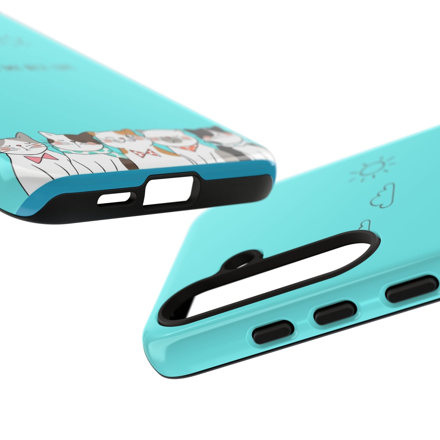 Durable Tough Phone Case, Stylish Trendy Glossy Finish, Cute Design for Smartphone Protection