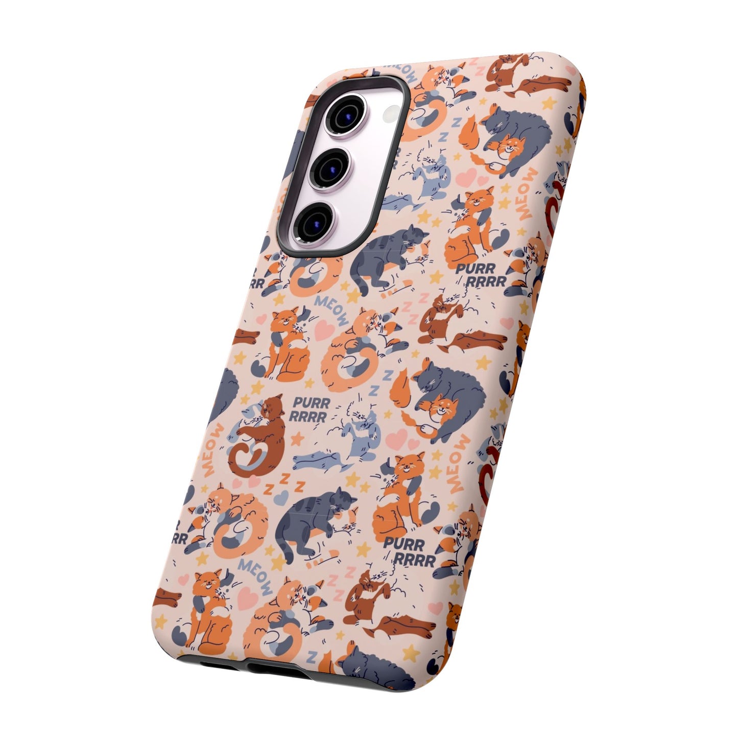 Durable Tough Phone Case, Trendy Cute Glossy Design, Stylish Smartphone Protection for Everyday Use