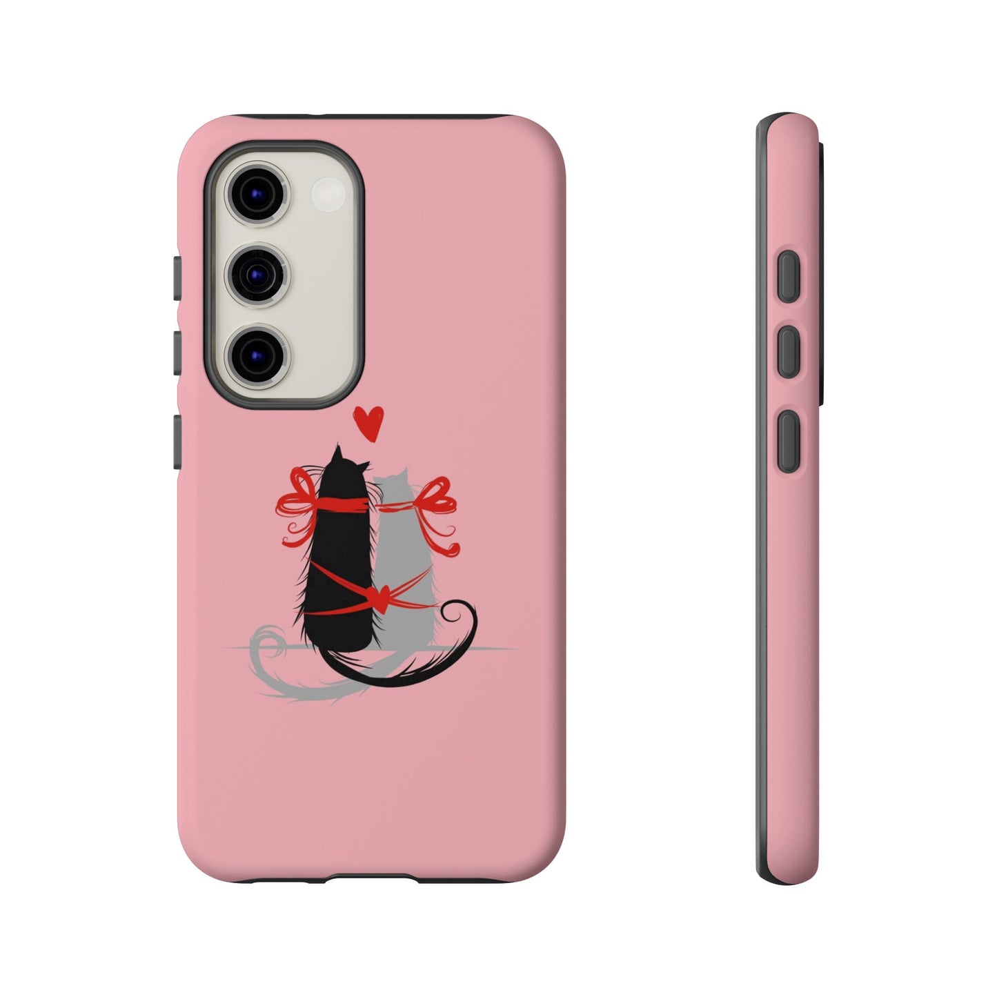 Cute Tough Phone Case, Trendy Glossy Finish, Durable and Fashionable, Stylish Everyday Cover, Smartphone Protection