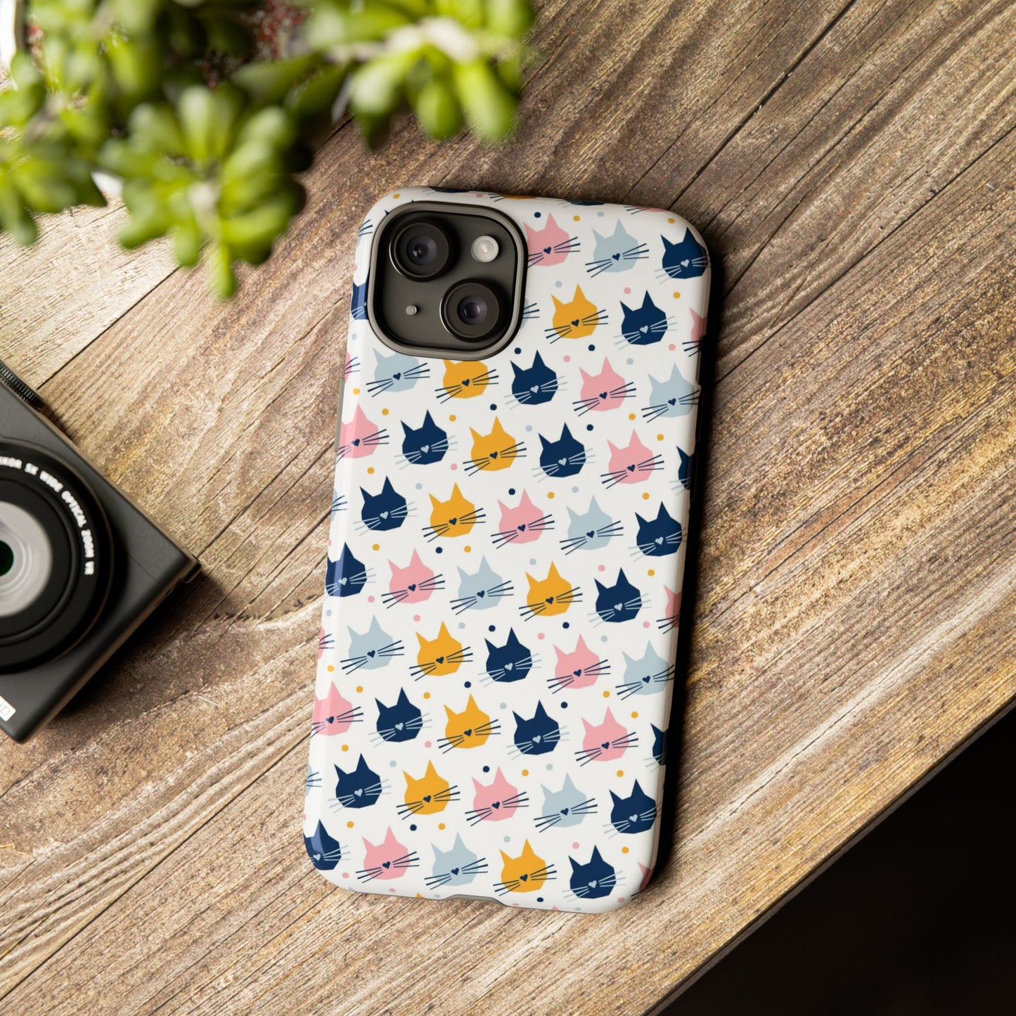 Tough Phone Case, Trendy Durable Glossy Finish, Stylish and Cute Design for Smartphones