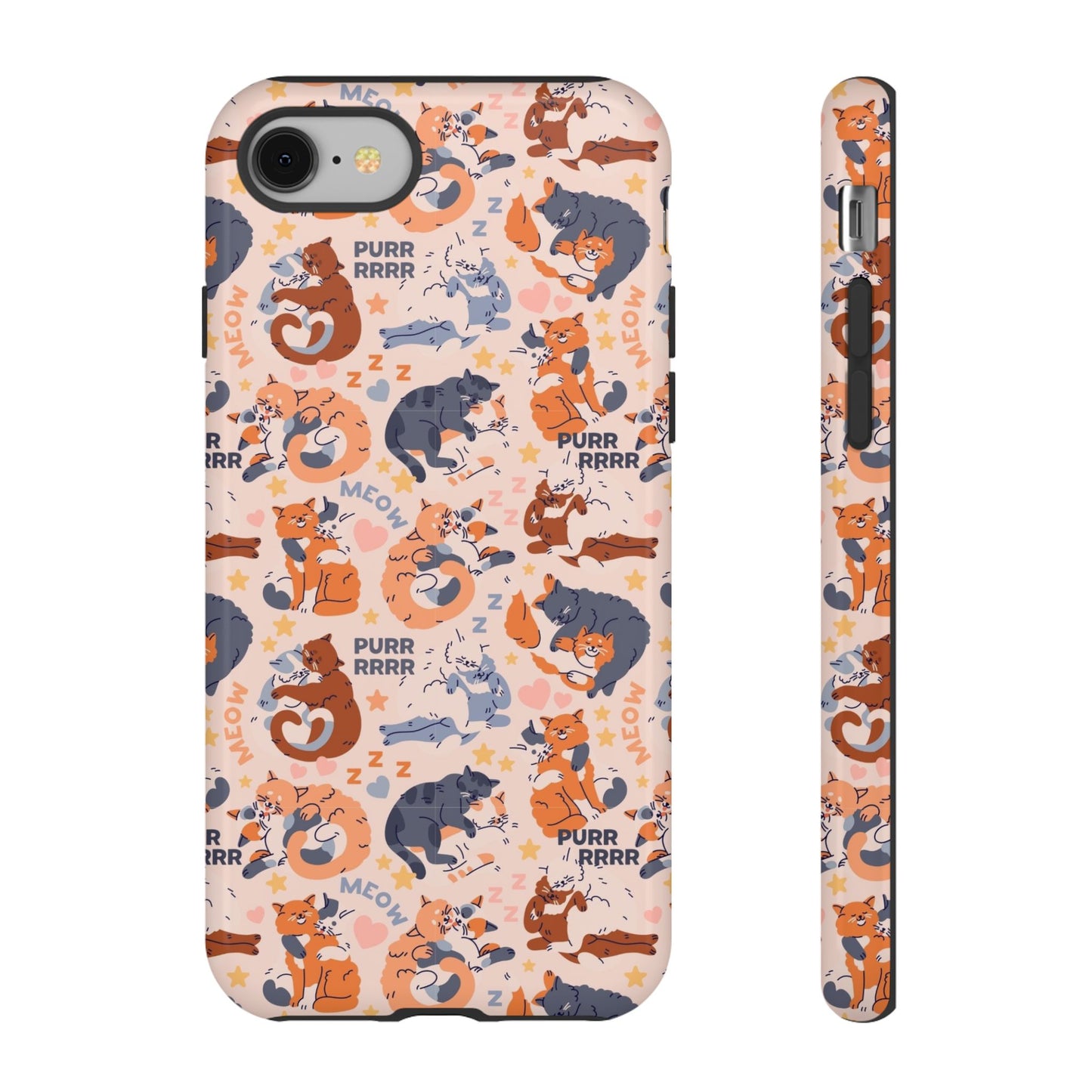 Durable Tough Phone Case, Trendy Cute Glossy Design, Stylish Smartphone Protection for Everyday Use