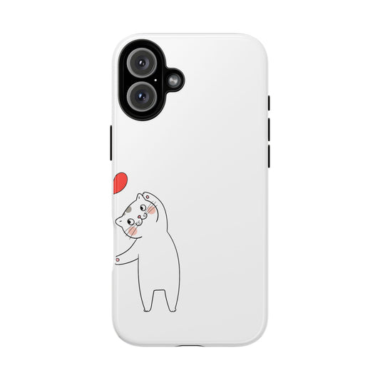 Tough Phone Case, Cute and Stylish Design, Durable Glossy Finish, Trendy Smartphone Protection for Daily Use