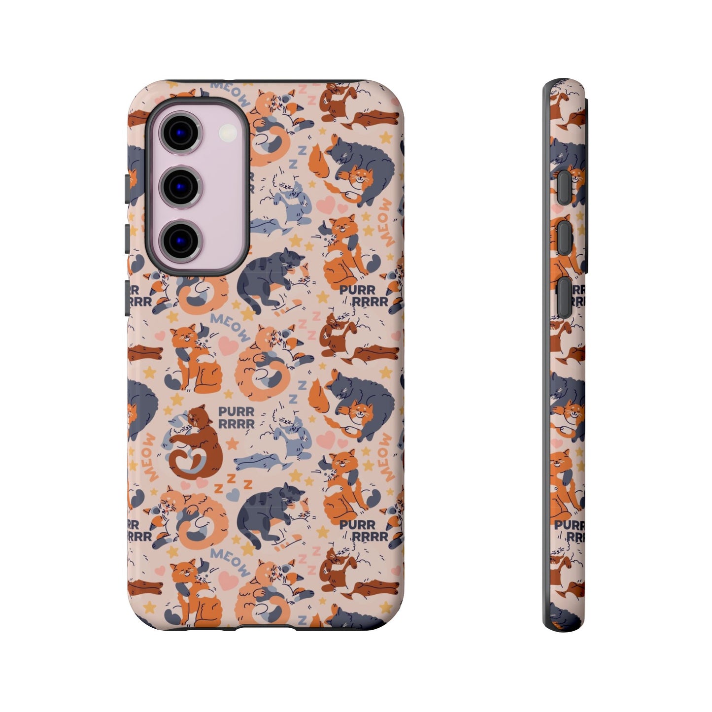 Durable Tough Phone Case, Trendy Cute Glossy Design, Stylish Smartphone Protection for Everyday Use