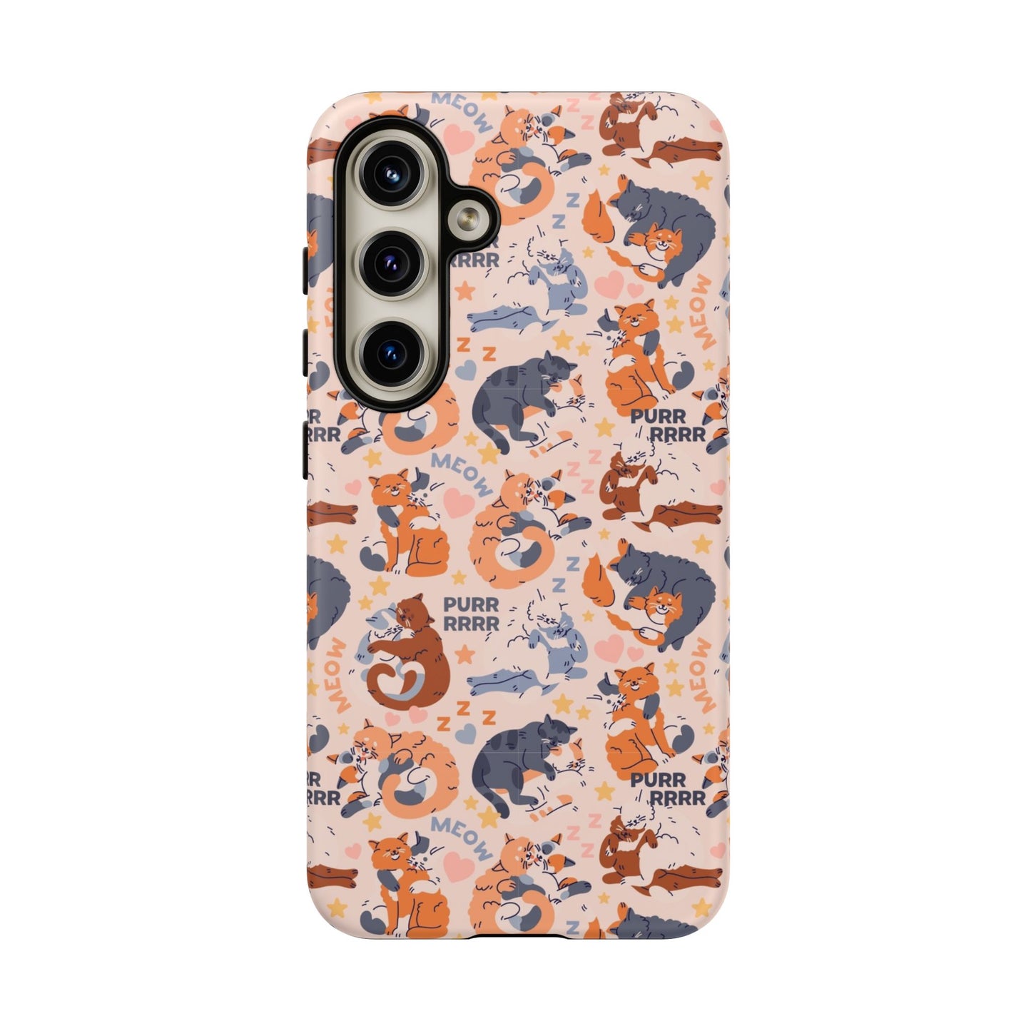 Durable Tough Phone Case, Trendy Cute Glossy Design, Stylish Smartphone Protection for Everyday Use