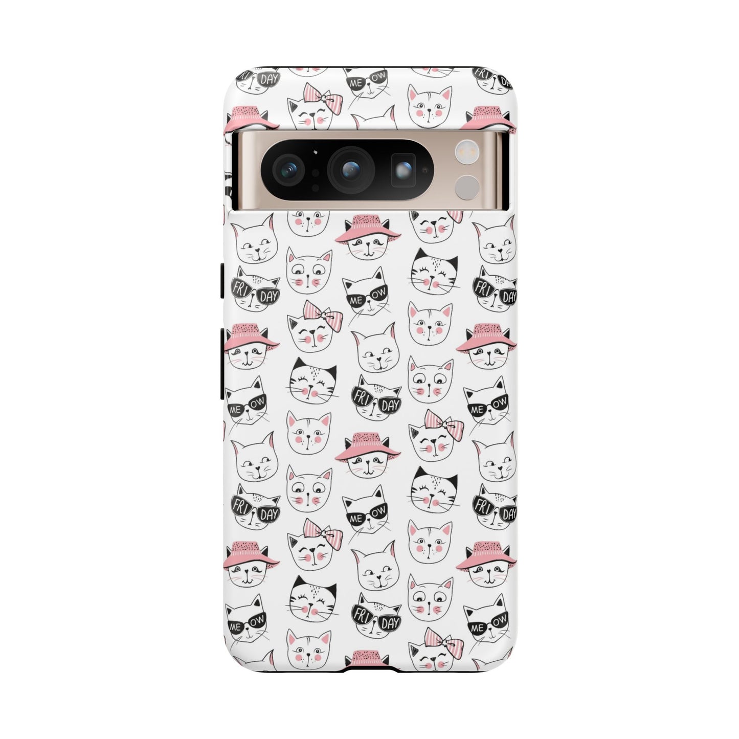 Durable Tough Phone Case, Stylish Glossy Finish, Trendy and Cute Smartphone Cover for Protection