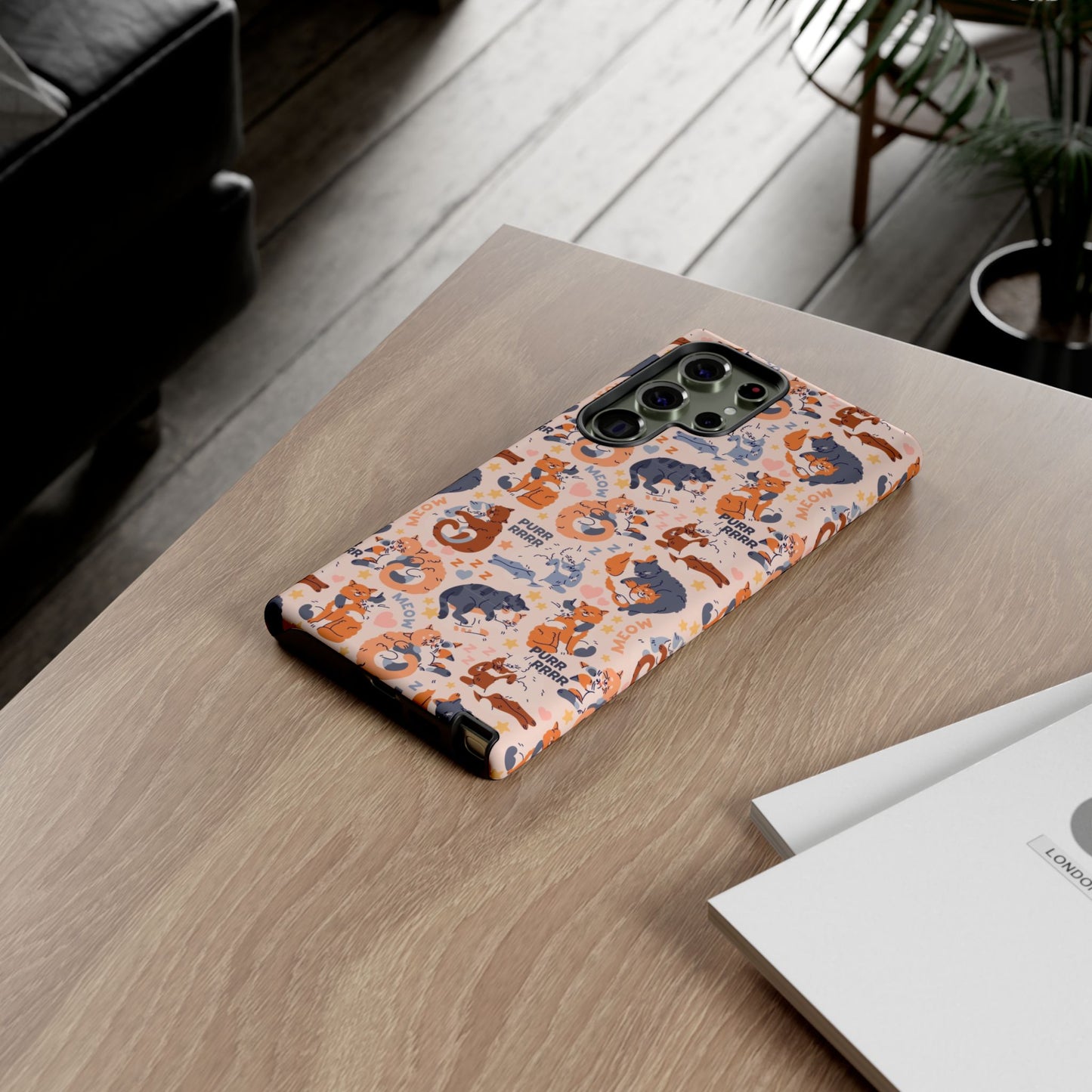 Durable Tough Phone Case, Trendy Cute Glossy Design, Stylish Smartphone Protection for Everyday Use