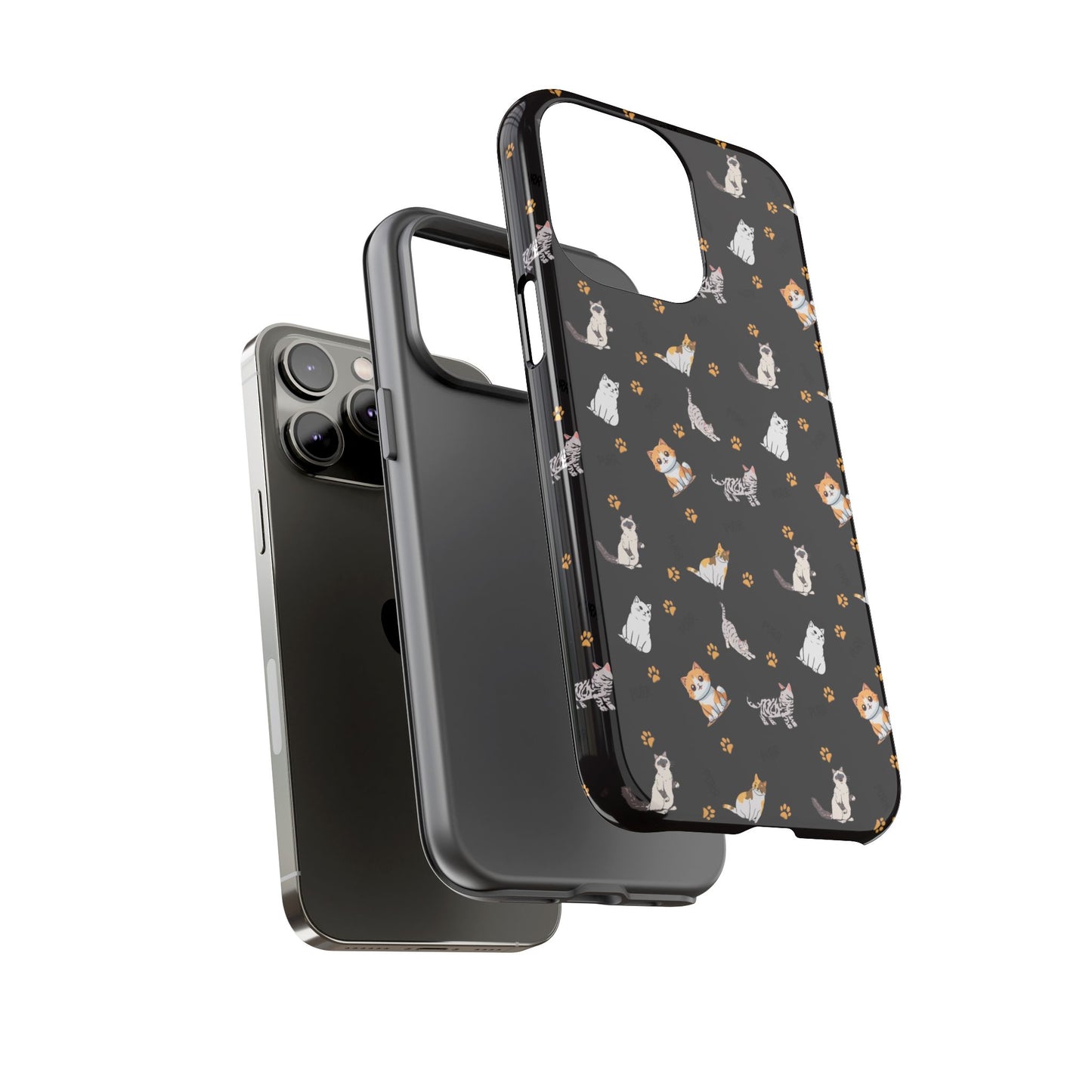 Durable Tough Phone Case, Stylish Glossy Finish, Trendy Cute Design, Everyday Protection for Smartphones