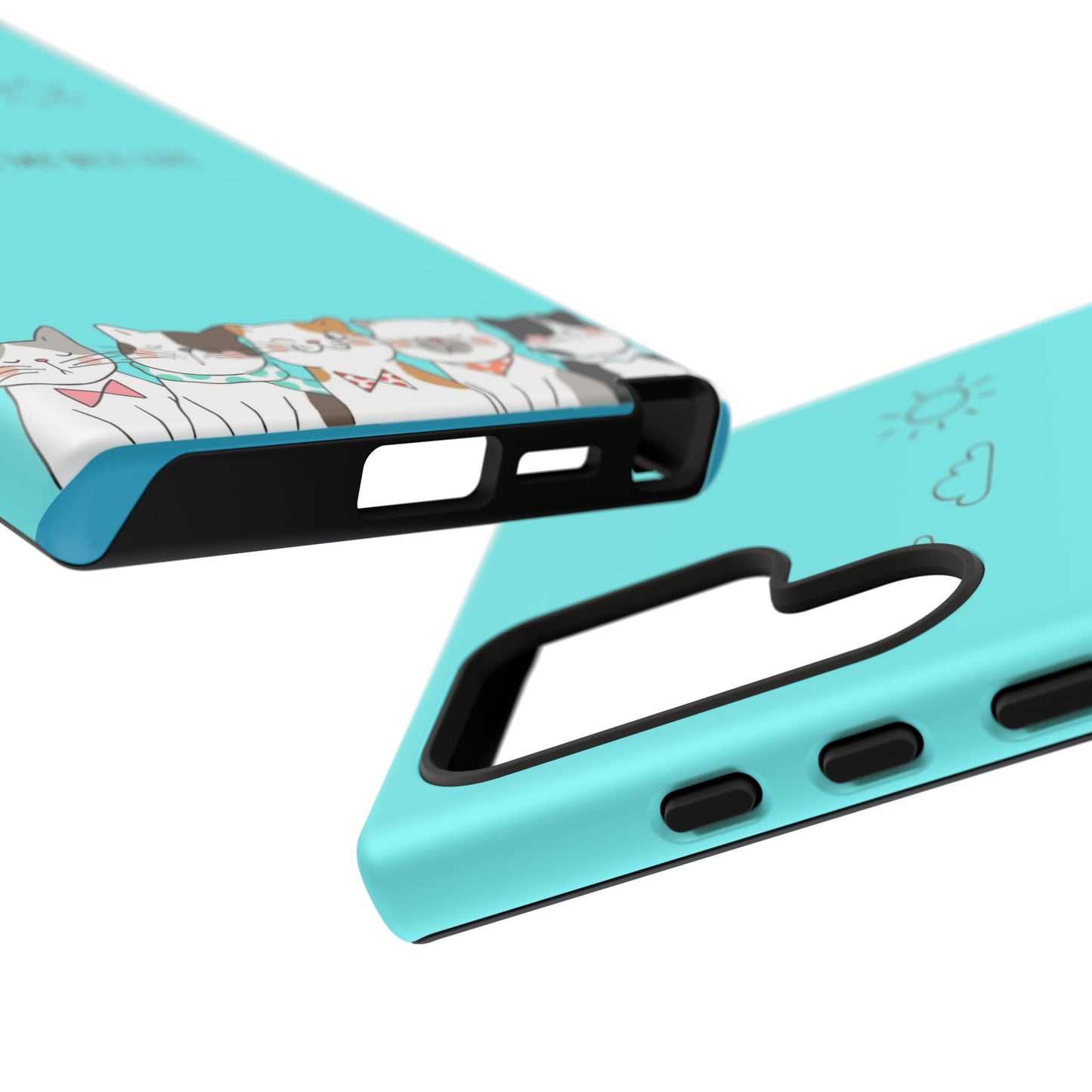 Durable Tough Phone Case, Stylish Trendy Glossy Finish, Cute Design for Smartphone Protection