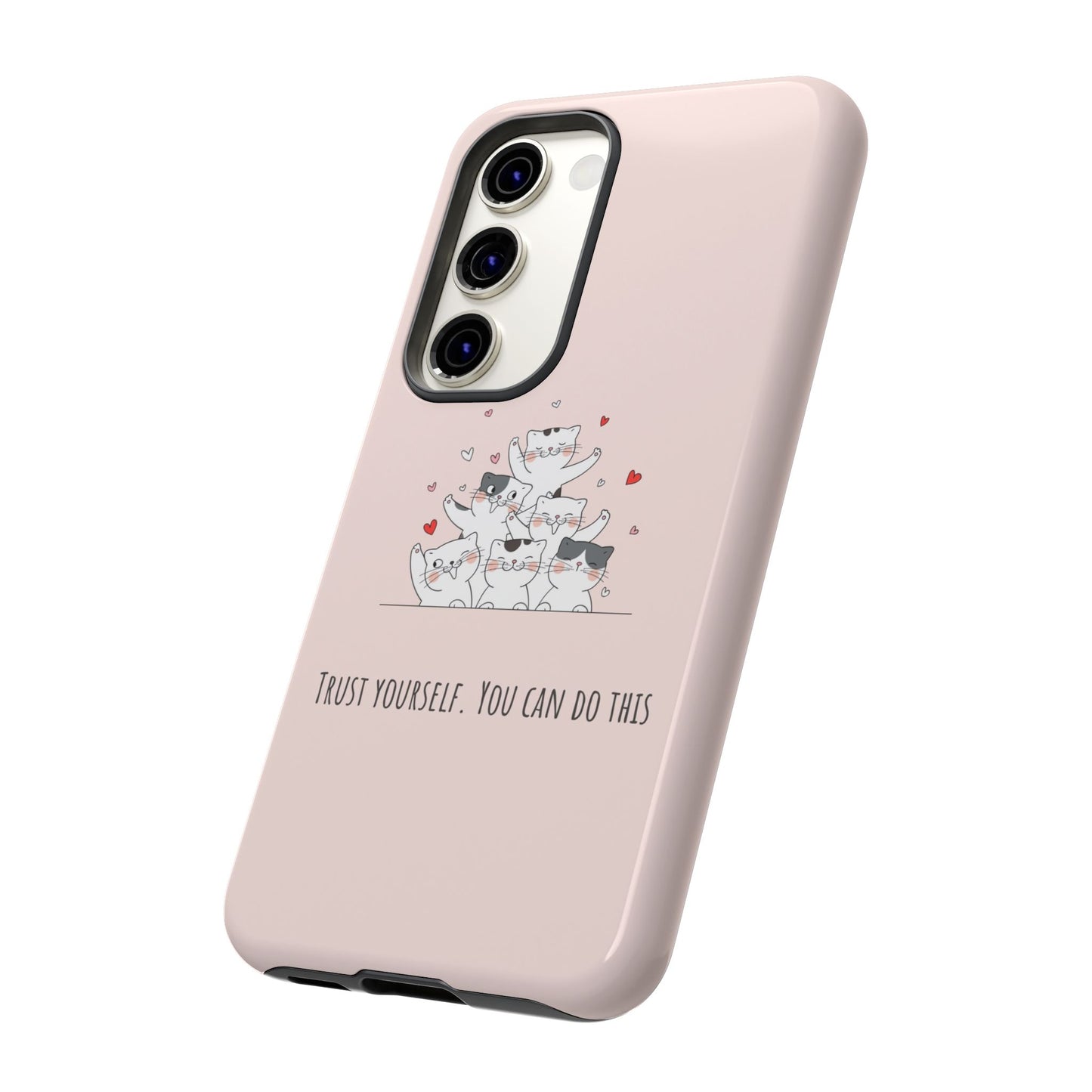 Tough Phone Case, Stylish Glossy Finish, Durable Design, Cute and Trendy Cover for Smartphones