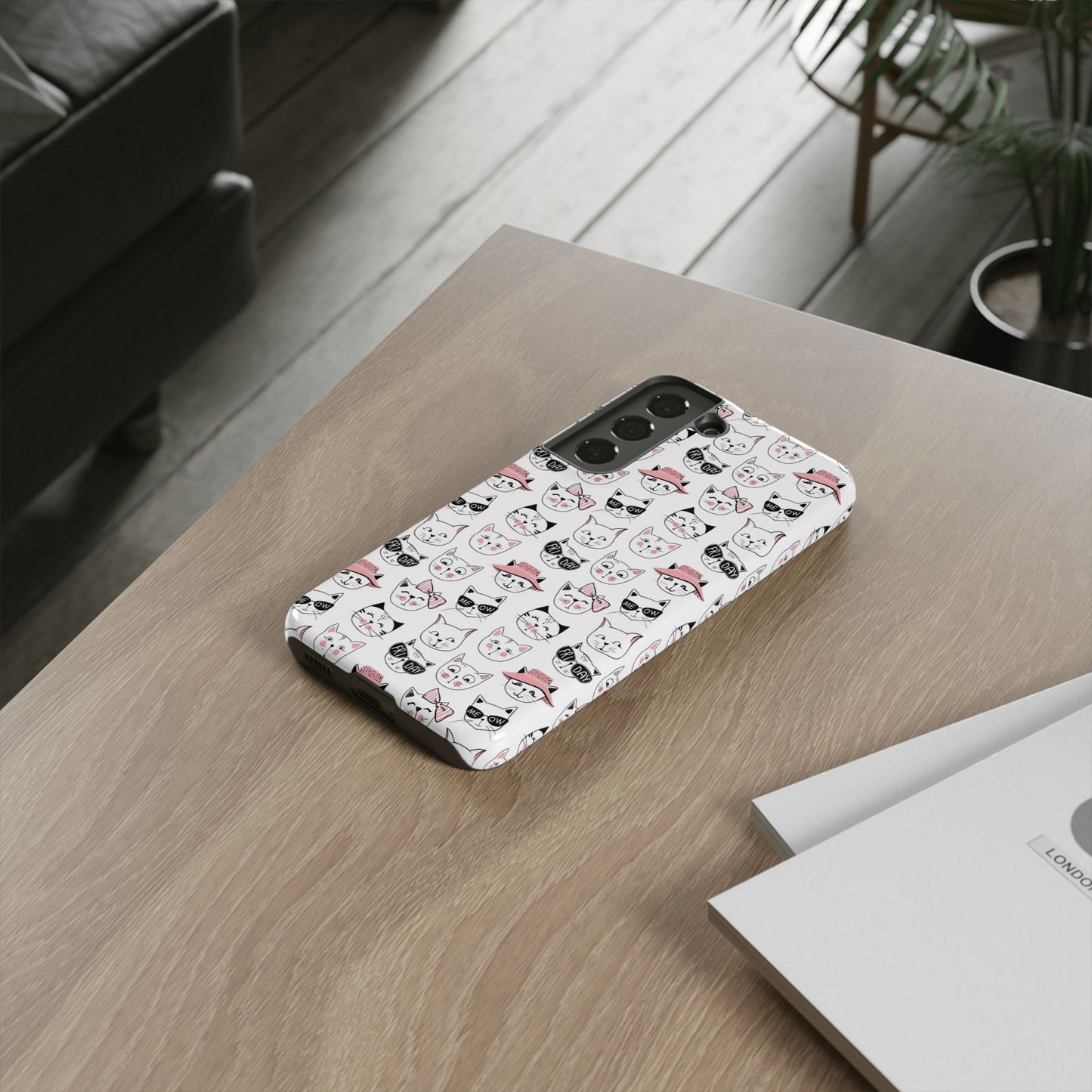 Durable Tough Phone Case, Stylish Glossy Finish, Trendy and Cute Smartphone Cover for Protection