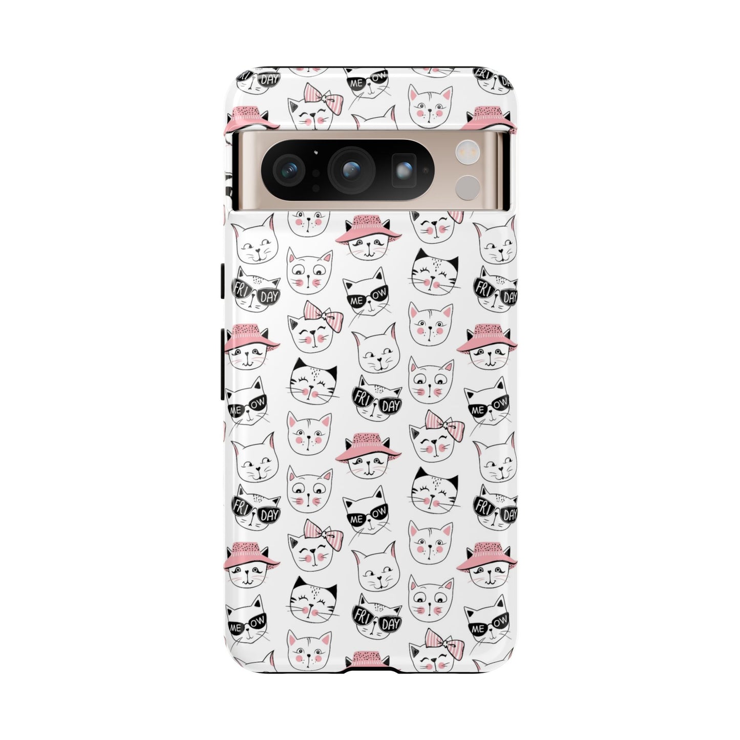 Durable Tough Phone Case, Stylish Glossy Finish, Trendy and Cute Smartphone Cover for Protection