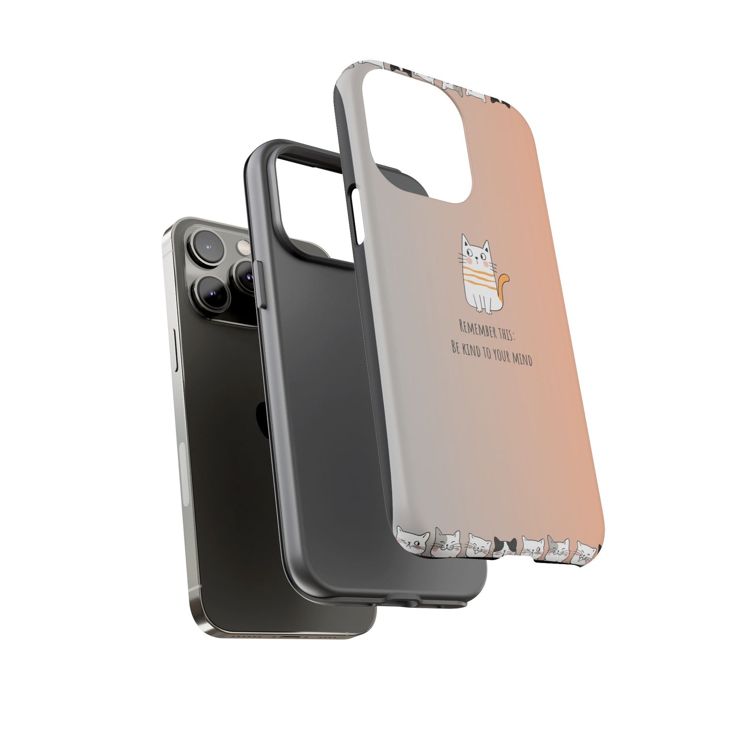 Durable Tough Phone Case, Cute Stylish Design, Glossy Trendy Cover for Smartphone Protection