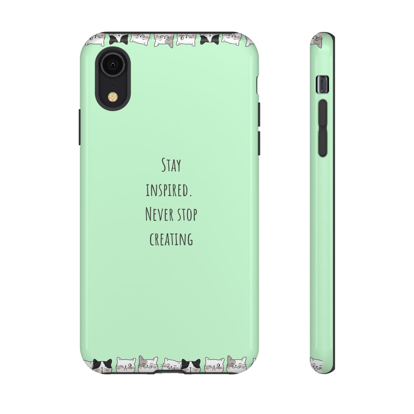 Tough Phone Case, Trendy Durable Glossy Finish, Stylish and Cute Smartphone Cover for Daily Use