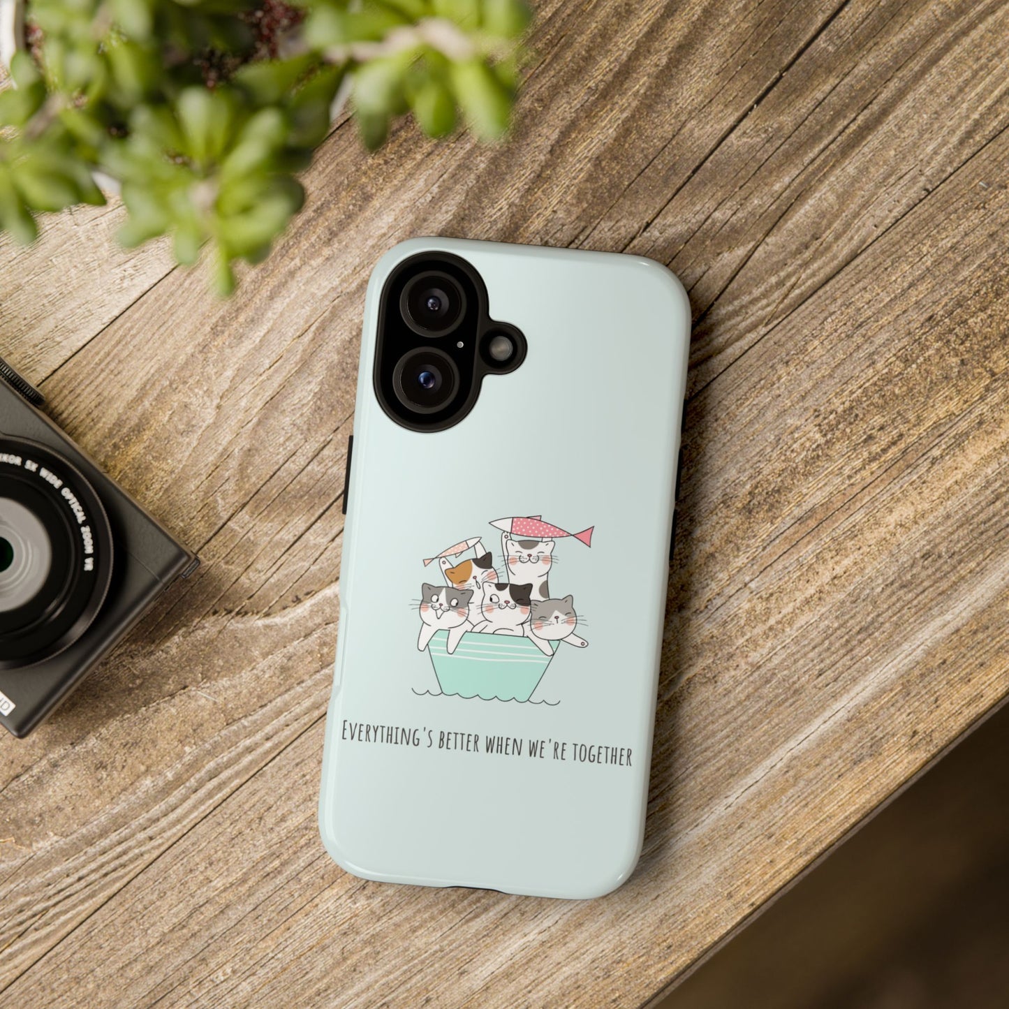Durable Tough Phone Case, Trendy Glossy Finish, Stylish and Cute Smartphone Cover for Protection