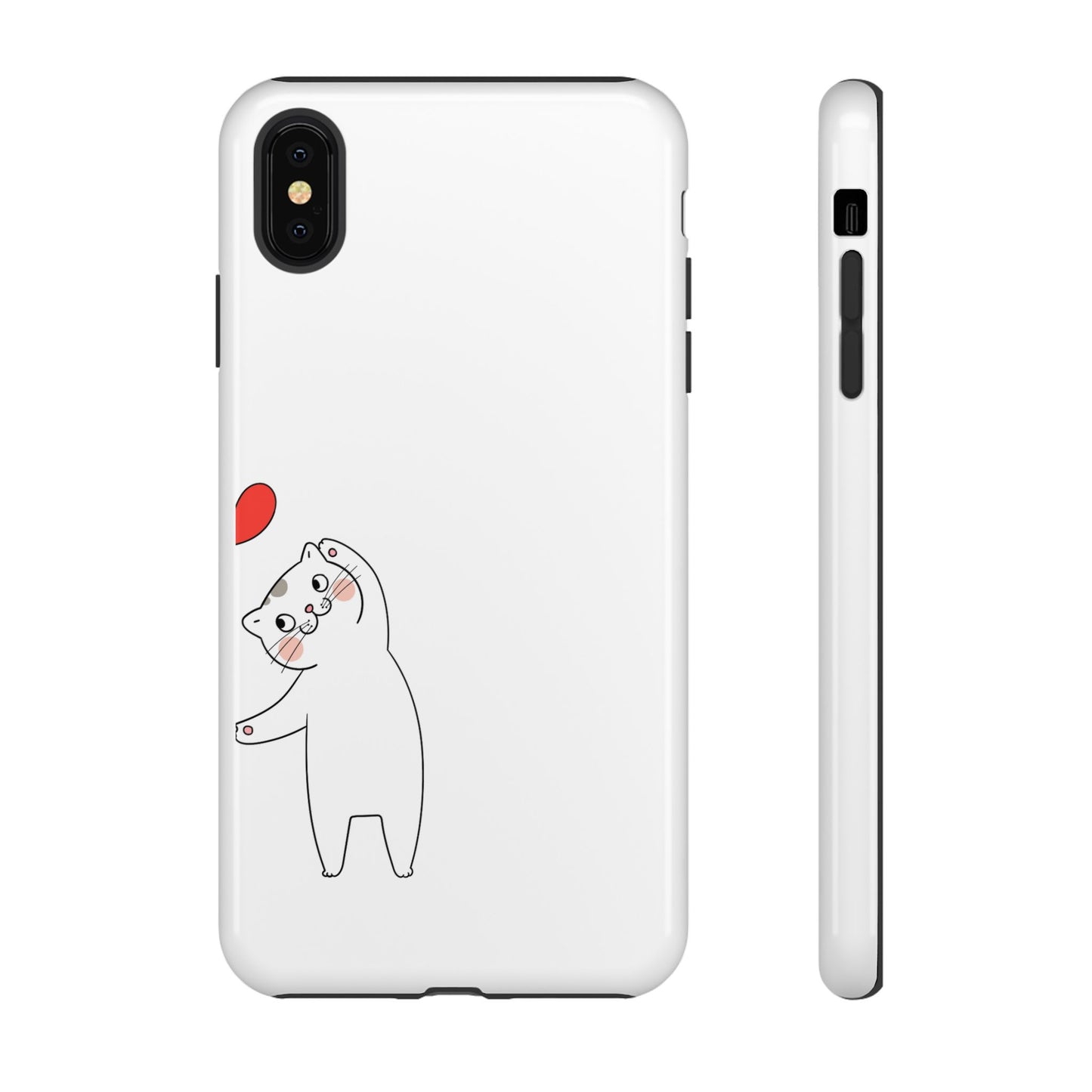 Tough Phone Case, Cute and Stylish Design, Durable Glossy Finish, Trendy Smartphone Protection for Daily Use