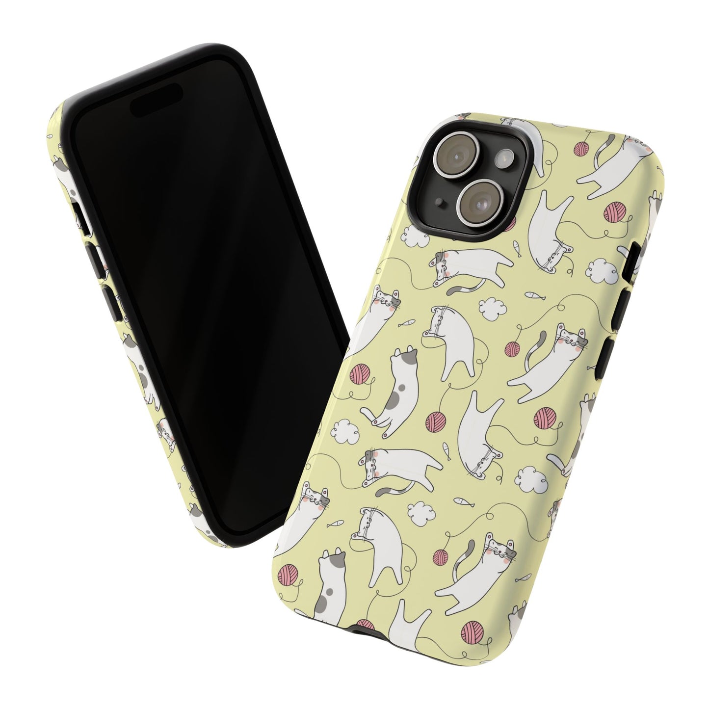 Durable Tough Phone Case, Cute Glossy Cover, Stylish and Trendy Smartphone Protection for Daily Use