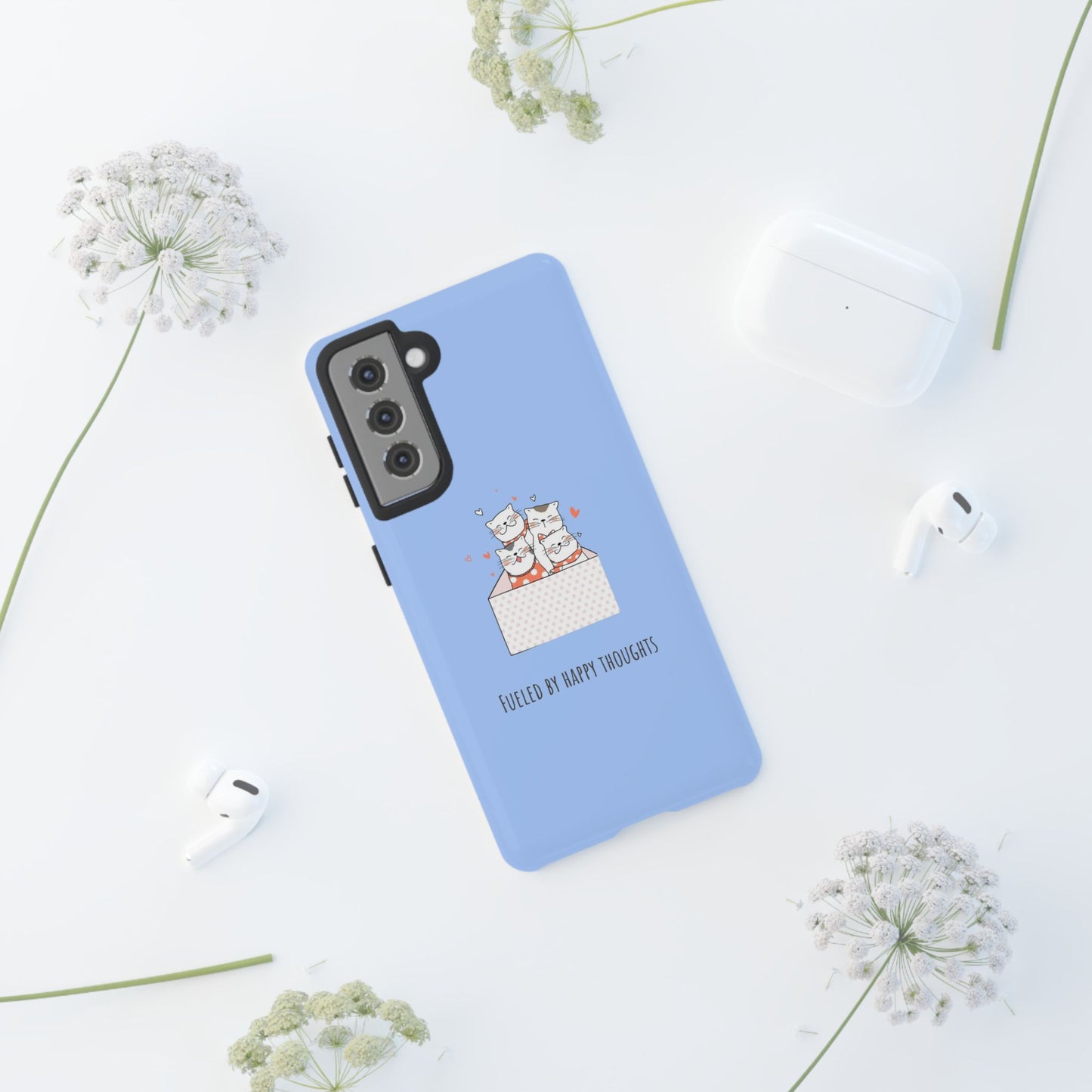 Durable Tough Phone Case, Glossy Finish, Stylish and Trendy Design, Cute Cover for Smartphones
