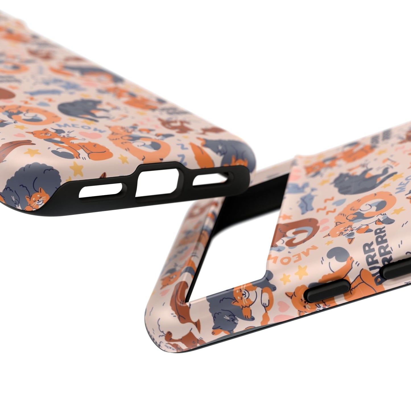 Durable Tough Phone Case, Trendy Cute Glossy Design, Stylish Smartphone Protection for Everyday Use