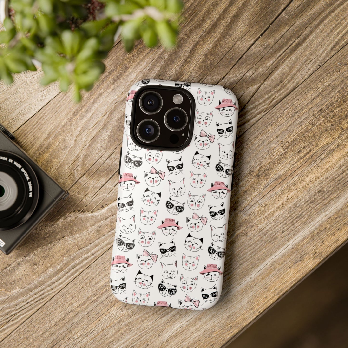 Durable Tough Phone Case, Stylish Glossy Finish, Trendy and Cute Smartphone Cover for Protection