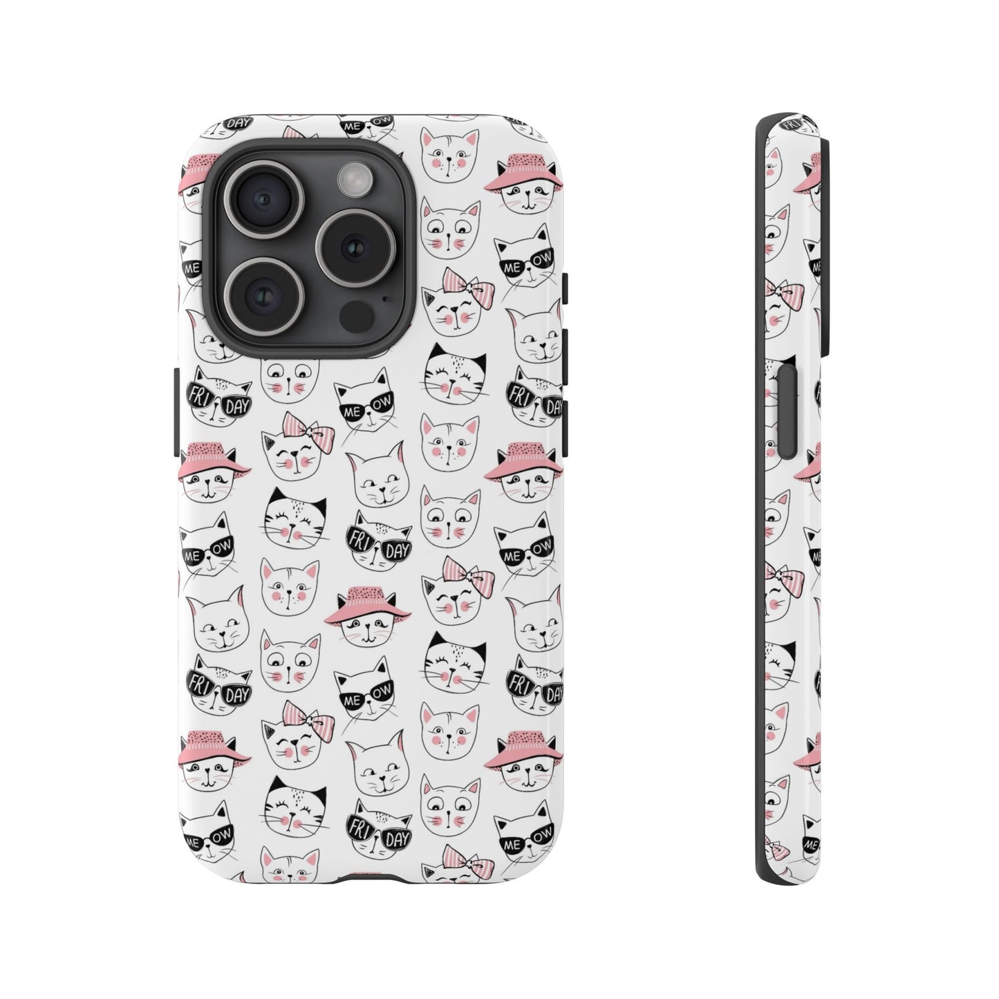 Durable Tough Phone Case, Stylish Glossy Finish, Trendy and Cute Smartphone Cover for Protection
