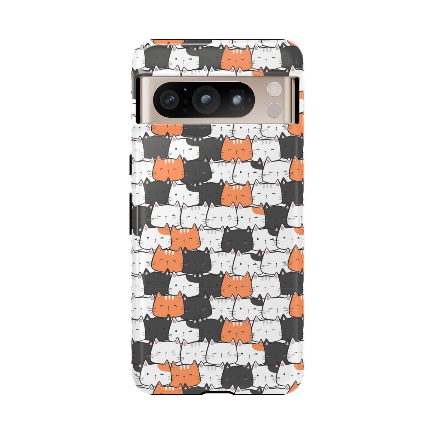 Durable Tough Phone Case, Cute and Stylish Glossy Finish, Trendy Design for Smartphone Protection