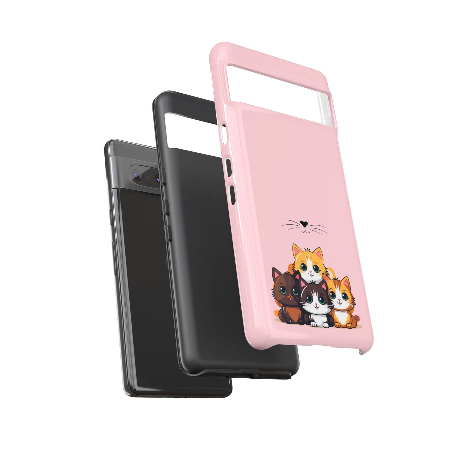 Durable Tough Phone Case, Glossy Stylish Finish, Trendy and Cute Design, Fashionable Everyday Smartphone Cover