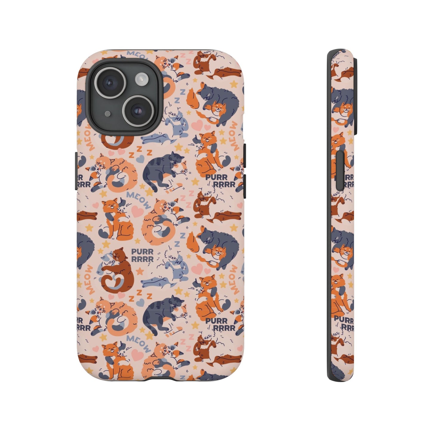 Durable Tough Phone Case, Trendy Cute Glossy Design, Stylish Smartphone Protection for Everyday Use