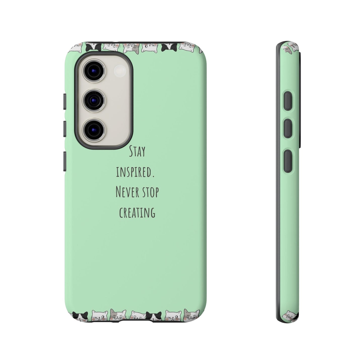 Tough Phone Case, Trendy Durable Glossy Finish, Stylish and Cute Smartphone Cover for Daily Use