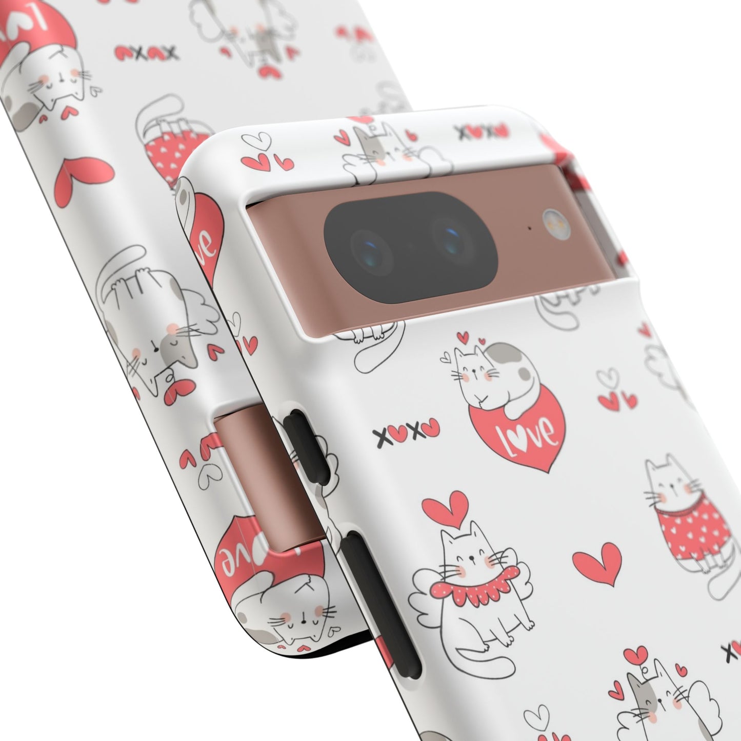 Durable Tough Phone Case, Trendy Glossy Cover, Stylish Cute Design, Perfect for Smartphone Protection