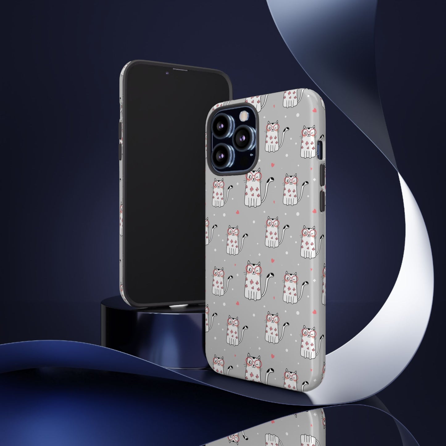 Durable Tough Phone Case, Stylish Glossy Cover, Trendy Cute Design, Perfect for Smartphone Use