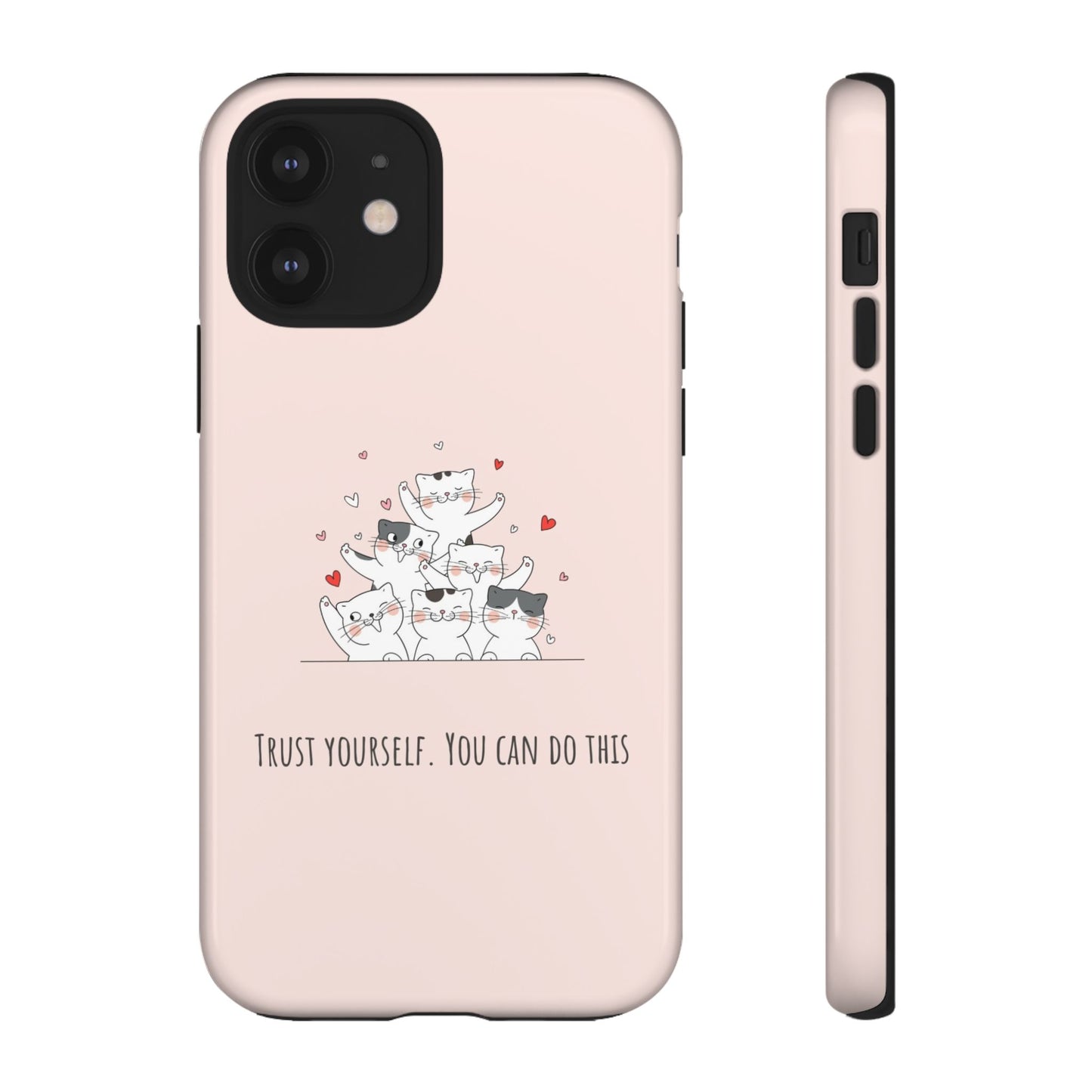 Tough Phone Case, Stylish Glossy Finish, Durable Design, Cute and Trendy Cover for Smartphones
